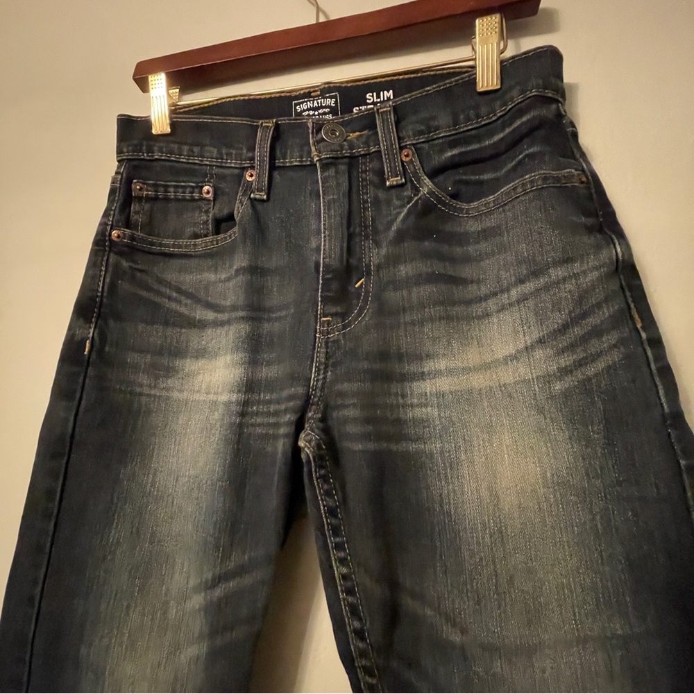 Levi’s Signature Classic Gold Slim Straight Jeans - Size W29 L30 - NWOT 🔥 🔥 - Picture 3 of 10